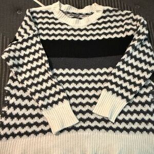 Aerie Zigzag Knit Sweater